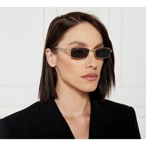 NEW GUCCI GG1600S 001 GOLD/GRAY WOMEN SUNGLASSES GUCCI